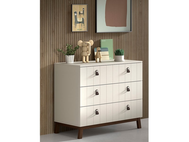  Ensemble chambre sezane commode + plan à langer clay SECO2104 - Conforama C