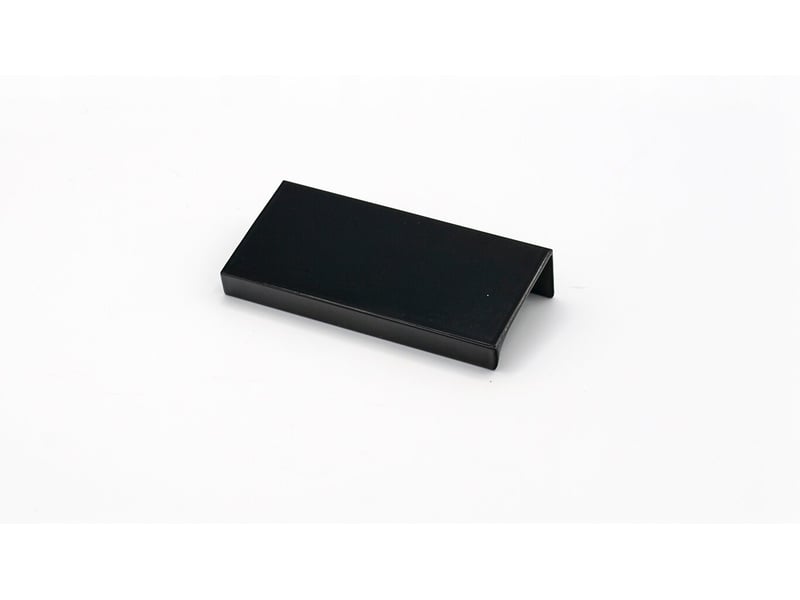  Tiroir de meuble en aluminium, noir semi-brillant, 80 cm  - Conforama B