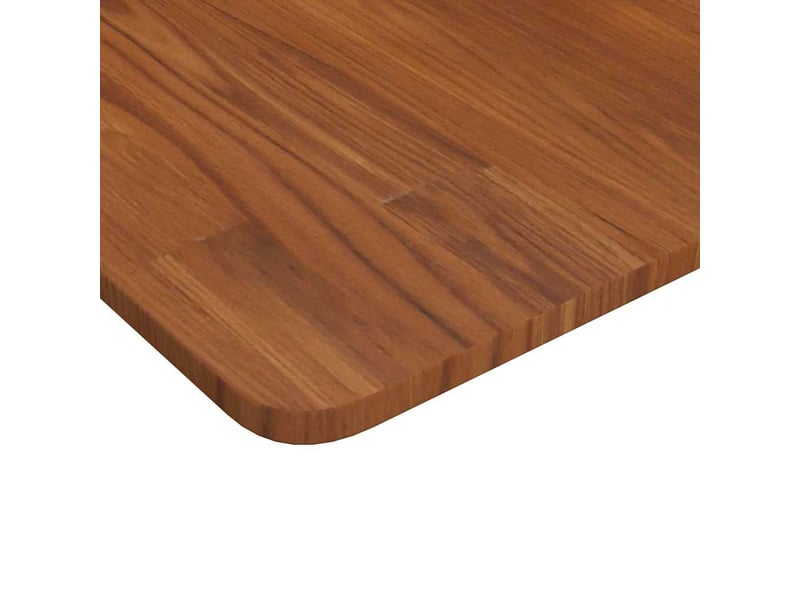  Comptoir de salle de bain, plan de travail marron foncé 60x40x1,5 cm bois traité cf65847  - Conforama C