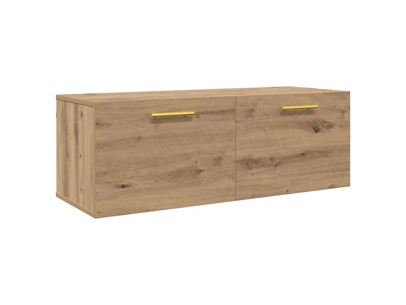  Meuble mural, meuble de rangement salon 100 x 36.5 x 35 cm bois d'ingénierie shl646  - Conforama A