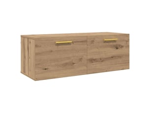 Meuble mural, meuble de rangement salon 100 x 36.5 x 35 cm bois d'ingénierie shl646