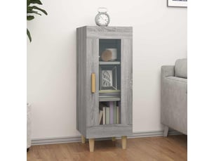 Buffet - bahut - meuble de rangement sonoma gris 34,5x34x90 cm bois d'ingénierie