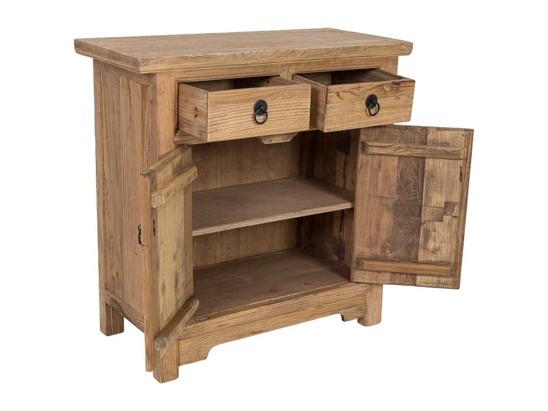  Console en bois beige 88x40x87 cm h  - Conforama E