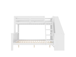 Lit superposé 90x200 cm <strong></strong>  <strong></strong> coloris blanc