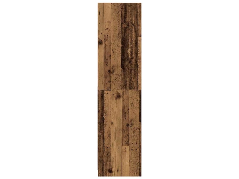  Garde-robe, armoire de rangement vieux bois 50x50x200 cm bois d'ingénierie shl53571  - Conforama E