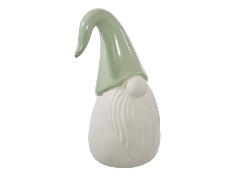  Gnome ceramique led vert h17  - Conforama A