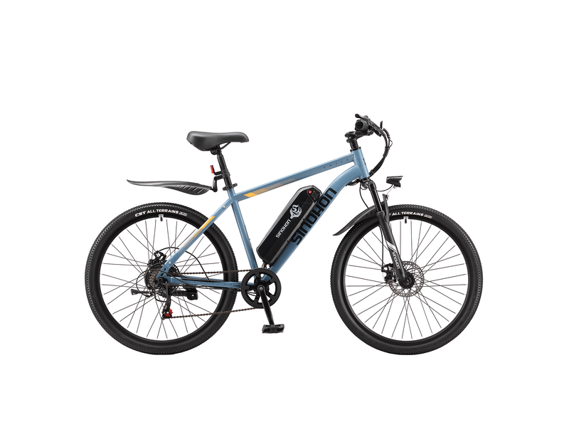  Vélo de route électrique sinohon em200d 26 po, léger, bleu  - Conforama B