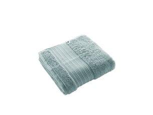 Serviette de toilette 50 x 90 cm garance bleu glacier