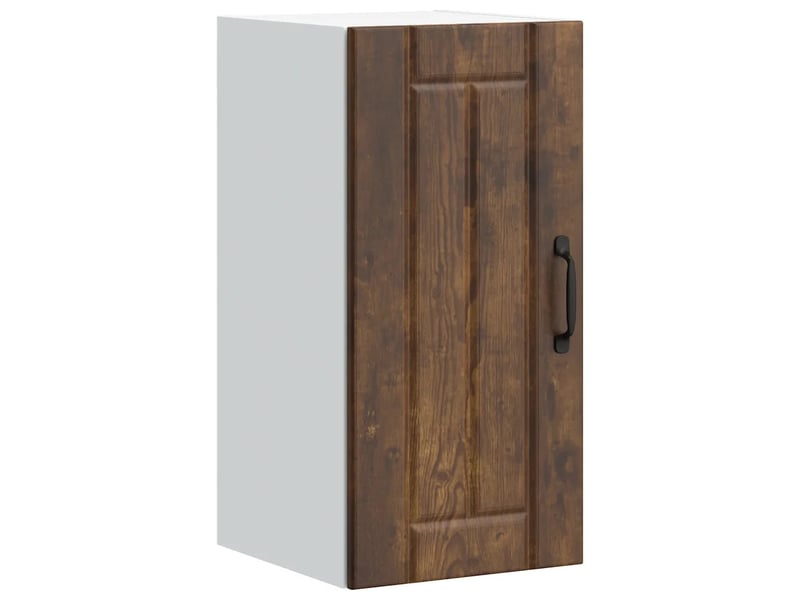  Armoires murales de cuisine lucca 30 x 31 x 60 cm grand espace de rangement design moderne en bois d'ingénierie chêne fumé 02_0050137  - Conforama A