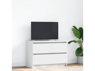 Meuble tv coloris blanc 80 cm <strong></strong>  <strong></strong>