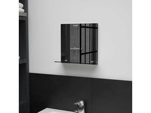Miroir  à fixer coloris argenté <strong></strong>  <strong></strong> - 30 cm x 30 cm