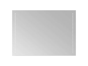 Miroir de salle de bain, miroir de toilette led transparent 70 x 50 cm verre trempé cf62607