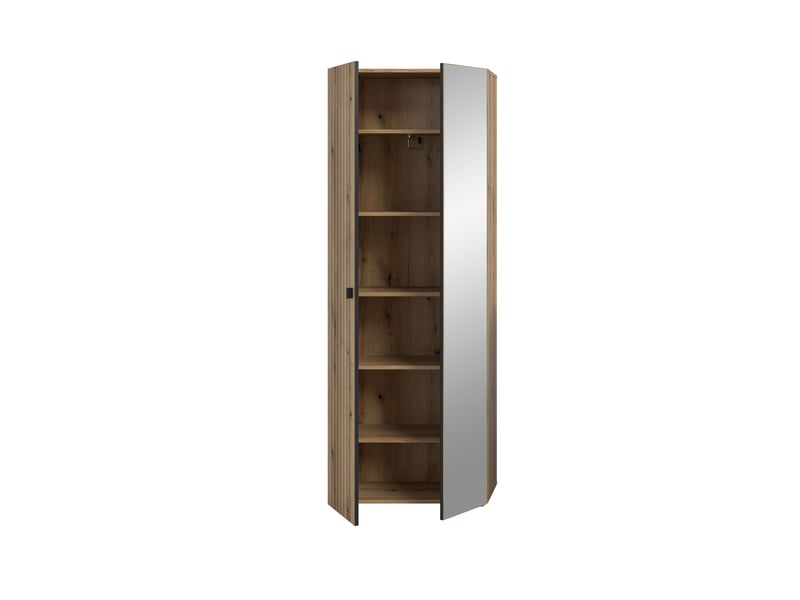  Armoire station (lxhxp : env. 70x192x37 cm) chêne evoke  - Conforama C