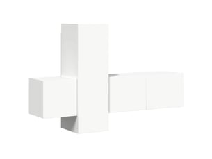 Meuble tv coloris blanc 80 cm <strong></strong>  <strong></strong>