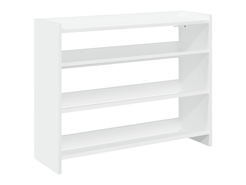  Meuble à chaussures, étagère à chaussures blanc 80x25x62 cm bois d'ingénierie  - Conforama A