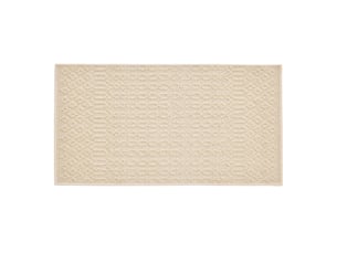 Tapis tissé en relief sinata 60x110cm naturel