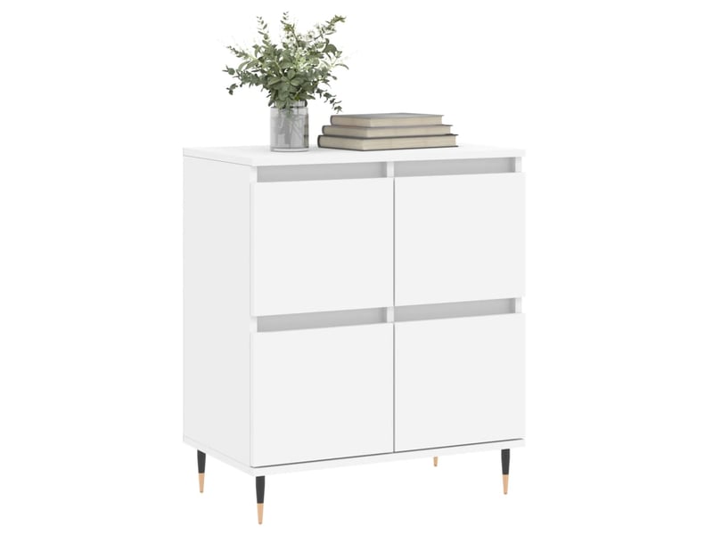 Buffet - bahut - meuble de rangement blanc 60x35x70 cm bois d'ingénierie  - Conforama C