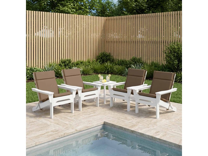  Lot de 6 coussins de chaise à dossier haut gemert cf59360  - Conforama B