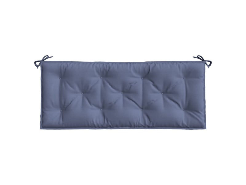  Lot de 2 coussins de banc de jardin, coussins d'assise bleu marine 120x50x7 cm cf58642  - Conforama E