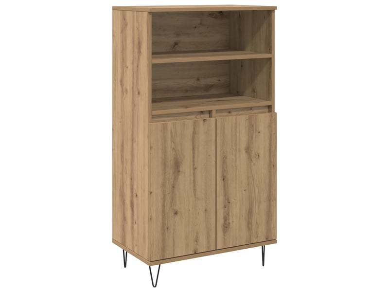  Buffet - haut armoire marron 60 x 36 x 110 cm bois d'ingénierie  - Conforama A