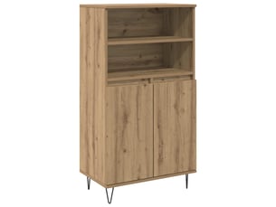 Buffet - haut armoire marron 60 x 36 x 110 cm bois d'ingénierie