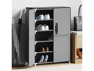 Meuble à chaussures 4 paire(s)  <strong></strong>  <strong></strong> coloris gris