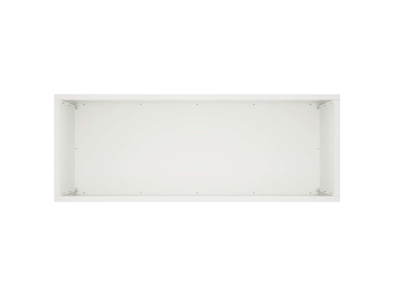 Jardinière - cache-pot de jardin blanc 80 x 30 x 40 cm acier laminé à froid - Conforama D