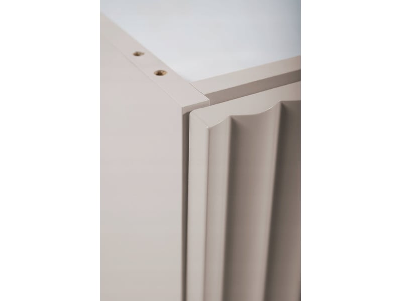  Meuble sous vasque suspendu bello cachemire 80 cm  - Conforama R