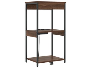 Table de chevet - cabinet de chevet - table de nuit chêne brun 41 x 31 x 76 cm bois d'ingénierie