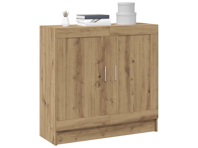  Bibliothèque chêne artisanal 82,5x30,5x80 cm bois d'ingénierie shl9763  - Conforama D