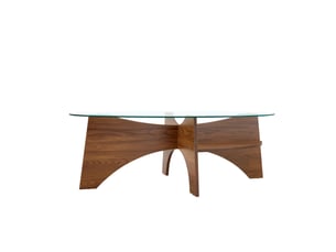 Table basse  coloris bois foncé AVELIO 