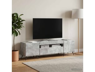 Meuble tv coloris gris 1 cm <strong></strong> <strong></strong>