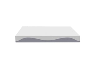 Matelas 160x200 cm HAUSS SPOLE   Mousse soutien Medium épaisseur 20 cm