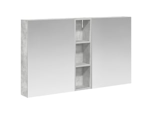 Ensemble de meubles de salle de bain 3 pcs 120x14.5x70 cm shl1956