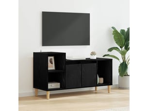 Meuble tv coloris noir 100 cm <strong></strong>  <strong></strong>