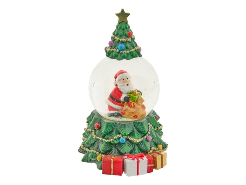  Boule neige top sapin 65mm  - Conforama A