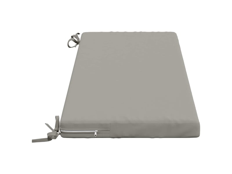  Coussin de banc, coussin d'assise, coussin de canapé soest 100 % polyester gris 100 x 40 x 5 cm cf53252  - Conforama D