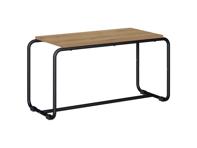  Meuble tv moderne, banc tv 80x35,5x42 cm chêne artisanal bois d'ingénierie  - Conforama A