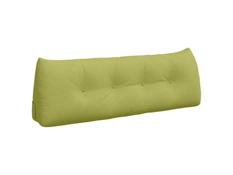 Coussin de dos, coussin de dossier vert clair 140 x 24 x 50 cm tissu cf55045 - Conforama A