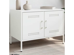 Meuble tv coloris blanc 68 cm <strong></strong>  <strong></strong>