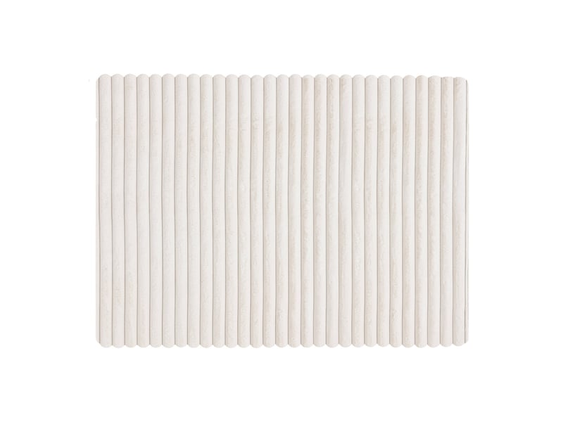  Tapis imitation fourrure boudoir 120x170cm naturel  - Conforama A