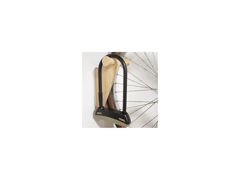  Support vélo mural woody en bois naturel 14,5 x 14 x 27 cm  - Conforama D