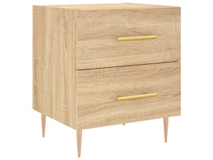 Table de chevet - cabinet de chevet - table de nuit chêne sonoma 40x35x47,5 cm bois d’ingénierie
