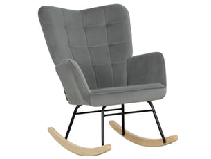 Fauteuil fixe  <strong>ROLIPO</strong> Velours gris