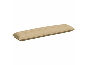 Coussin de dos, coussin de dossier vert gris 200 x 50 cm tissu en velours côtelé cf55104