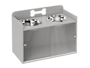 Buffet ELVMI - 60 cm coloris gris