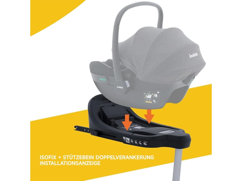  Base pour siège auto bébé jovikids groupe 00+, compatible 40 à 87 cm  - Conforama E