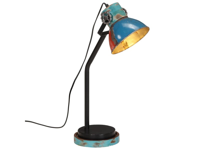  Lampe de bureau 25 w multicolore 18x18x60 cm e27  - Conforama B