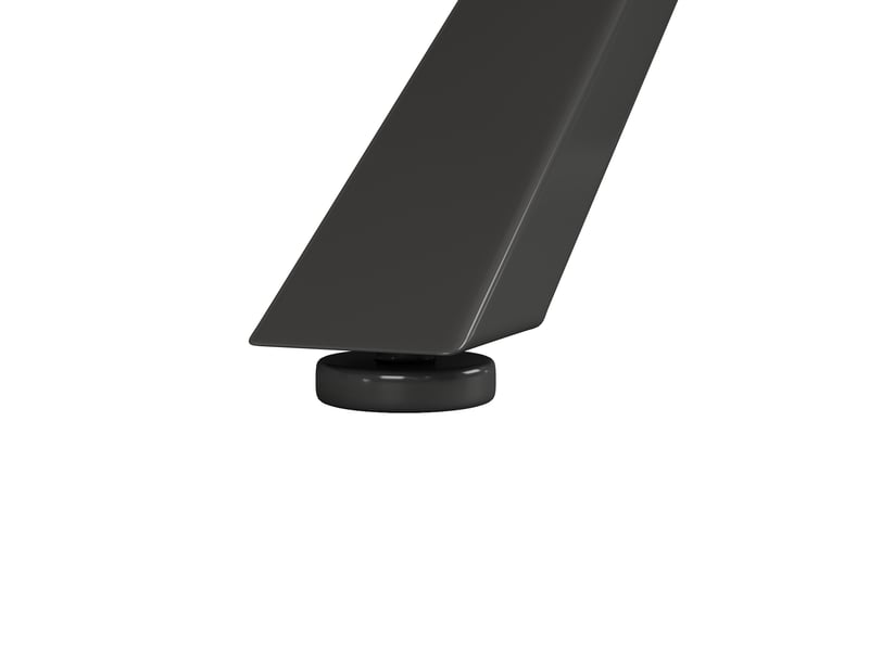 Table extensible effet chêne clair avec pied étoile, 120 à 160 cm Fay Lum - Conforama R
