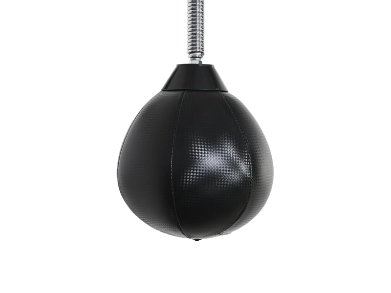 Support de boxe mural pliable avec speedball et barre de réaction 360°, hauteur réglable, pour entraînement adulte - Conforama E